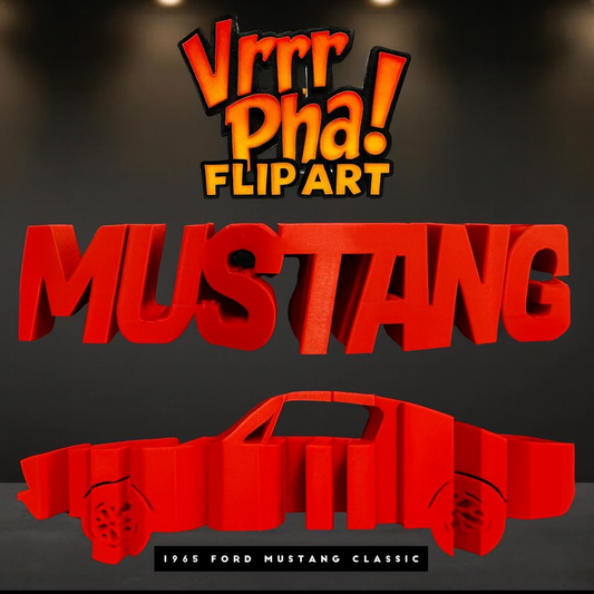 VrrrPha! FlipArt - Ford Mustang Classic (Gen 1 1964 - 1973)