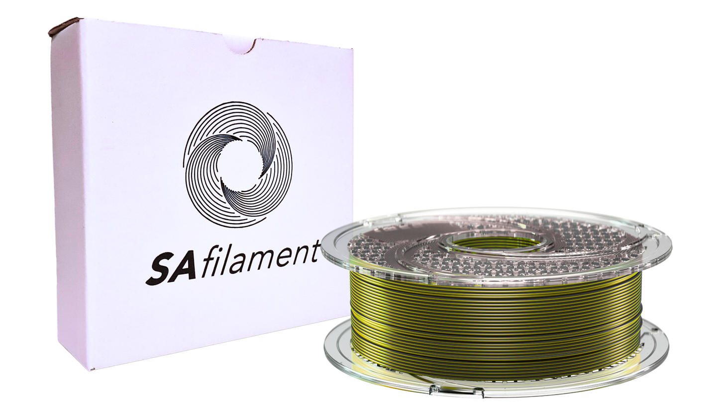 SAFilament – PLA+ – Silk – Charred Gold – 750g – 1.75mm