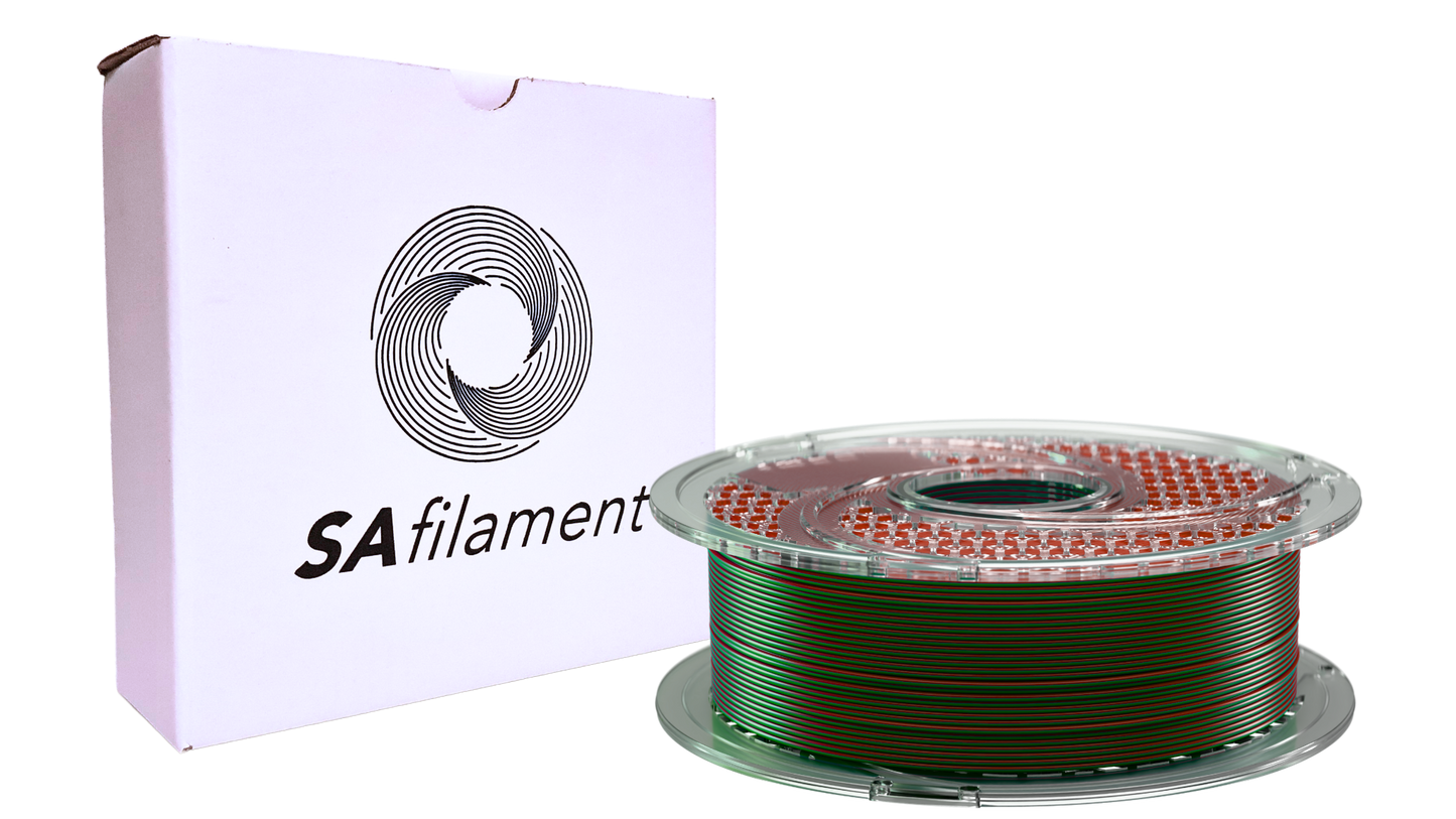 SAFilament – PLA+ – Silk – Crimson Emerald – 750g – 1.75mm