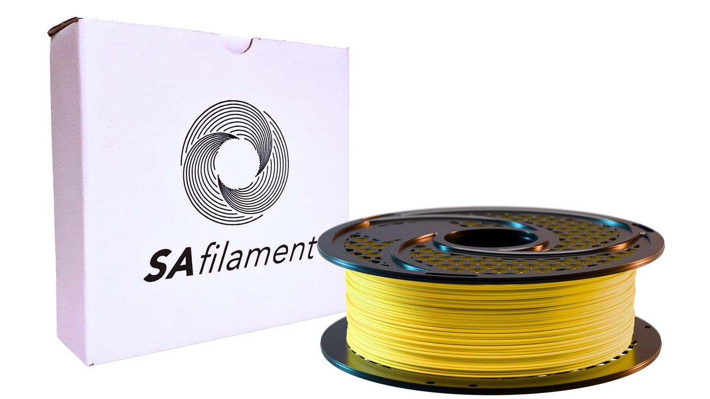 SAFilament – PLA – Yellow – 1kg – 1.75mm