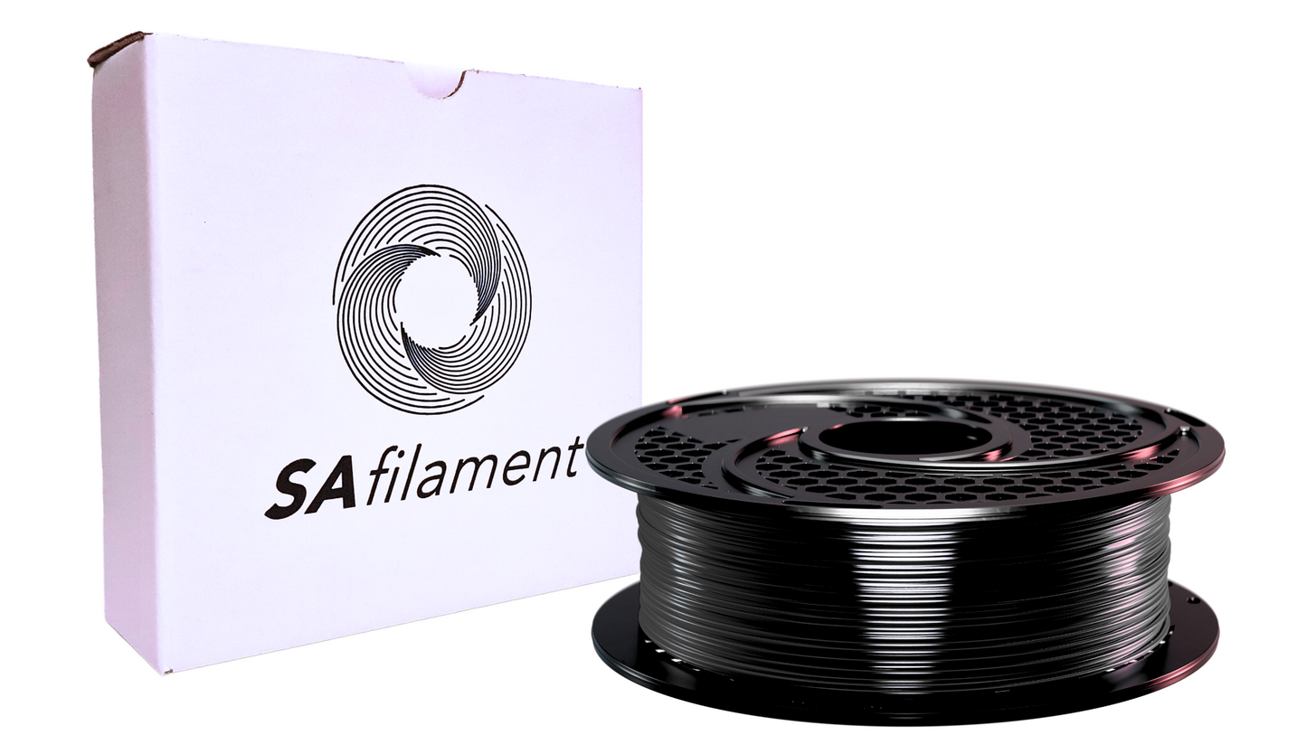 SAFilament – PLA+ – Silk – Gun Metal – 1kg – 1.75mm