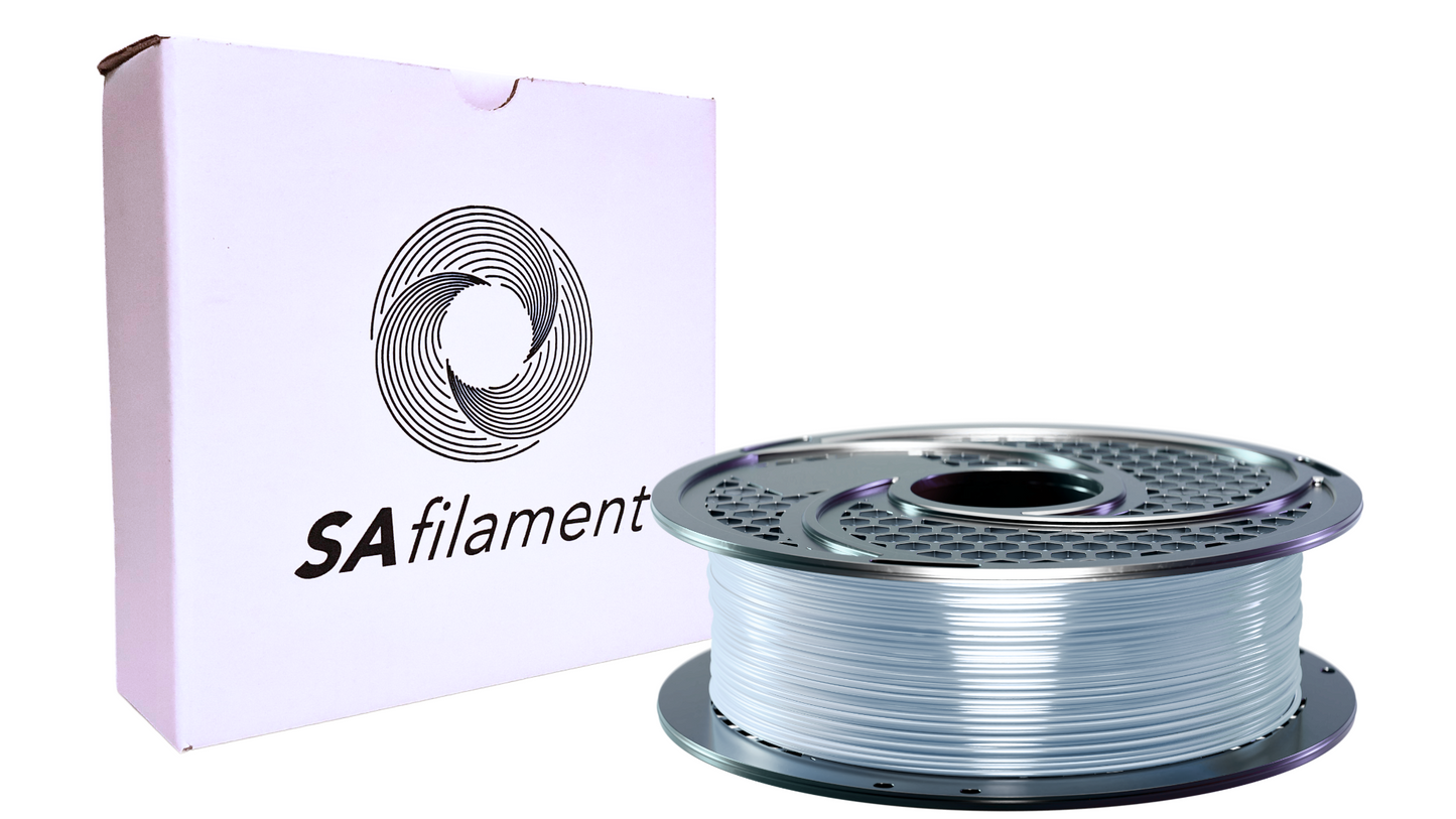 SAFilament – PLA+ – Silk – Steel Blue – 1kg – 1.75mm