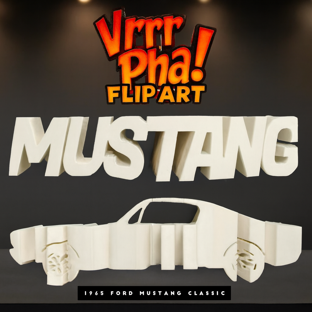 VrrrPha! FlipArt - Ford Mustang Classic (Gen 1 1964 - 1973)