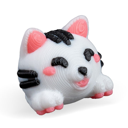 Purr-ced-ear Cat Earrings