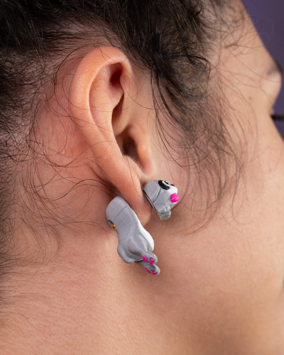 Pugged In Earrings