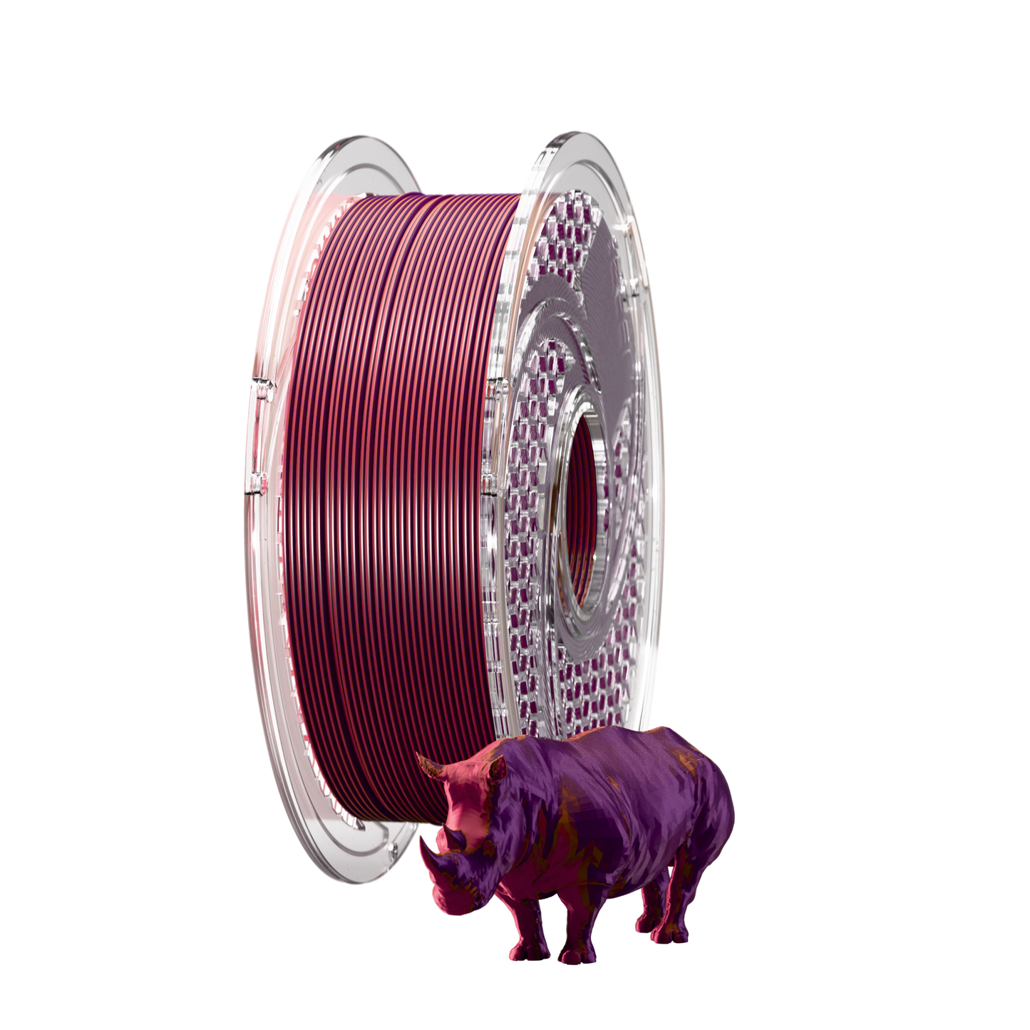 SAFilament – PLA+ – Silk – Crimson Eclipse – 750g – 1.75mm