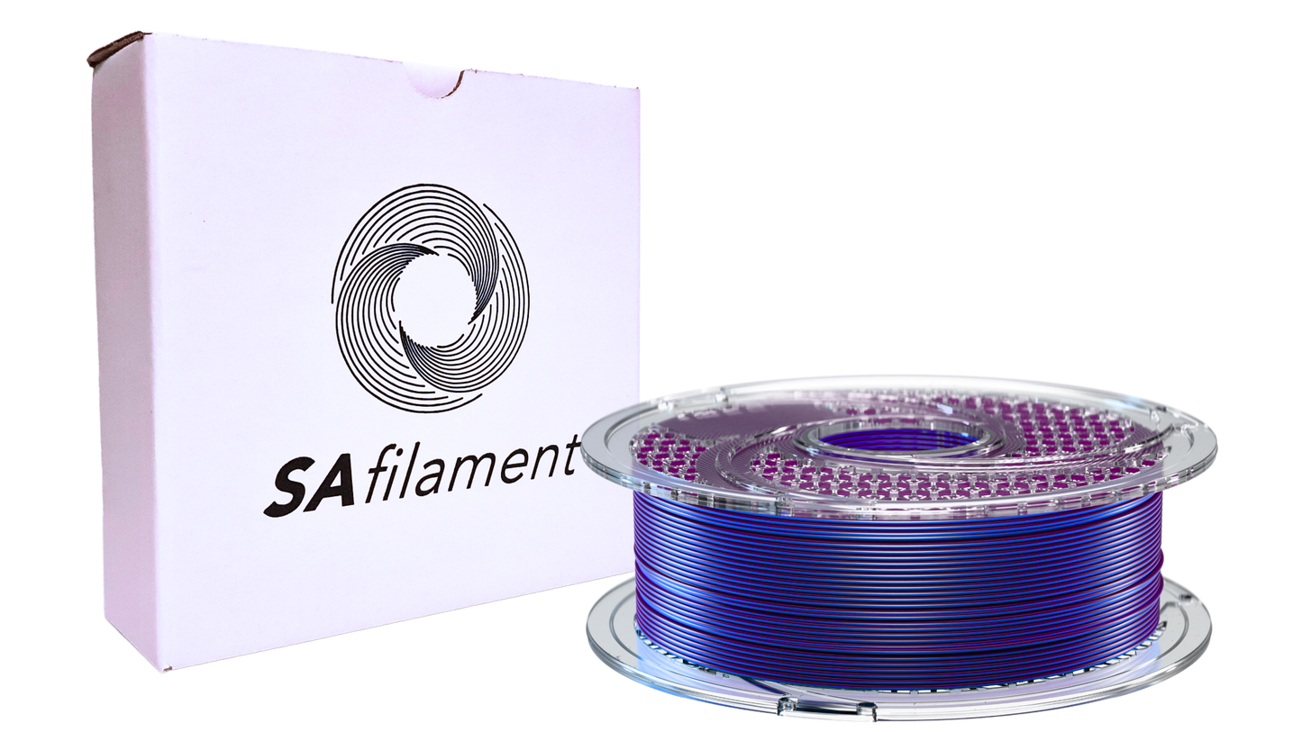 SAFilament – PLA+ – Silk – Indigo Majesty – 750g – 1.75mm