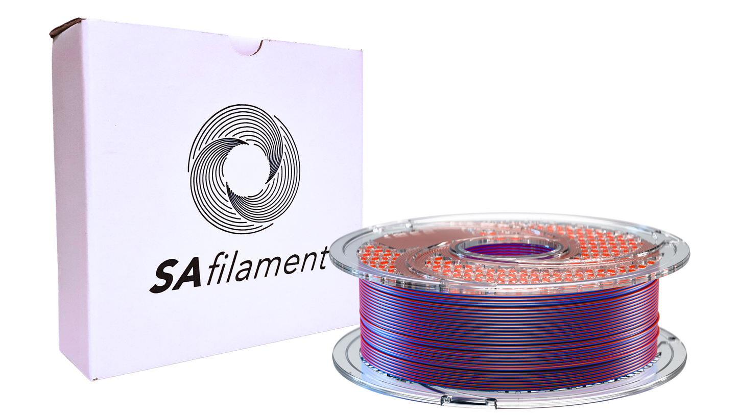 SAFilament – PLA+ – Silk – Blue Blood – 750g – 1.75mm