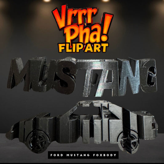VrrrPha! FlipArt - Ford Mustang Foxbody (Gen 3 1979 - 1993)