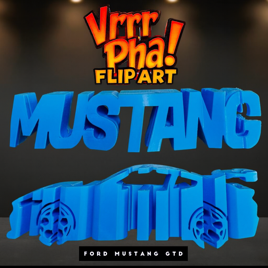 VrrrPha! FlipArt - Ford Mustang GTD S650 (Gen7 2023 - 2026)