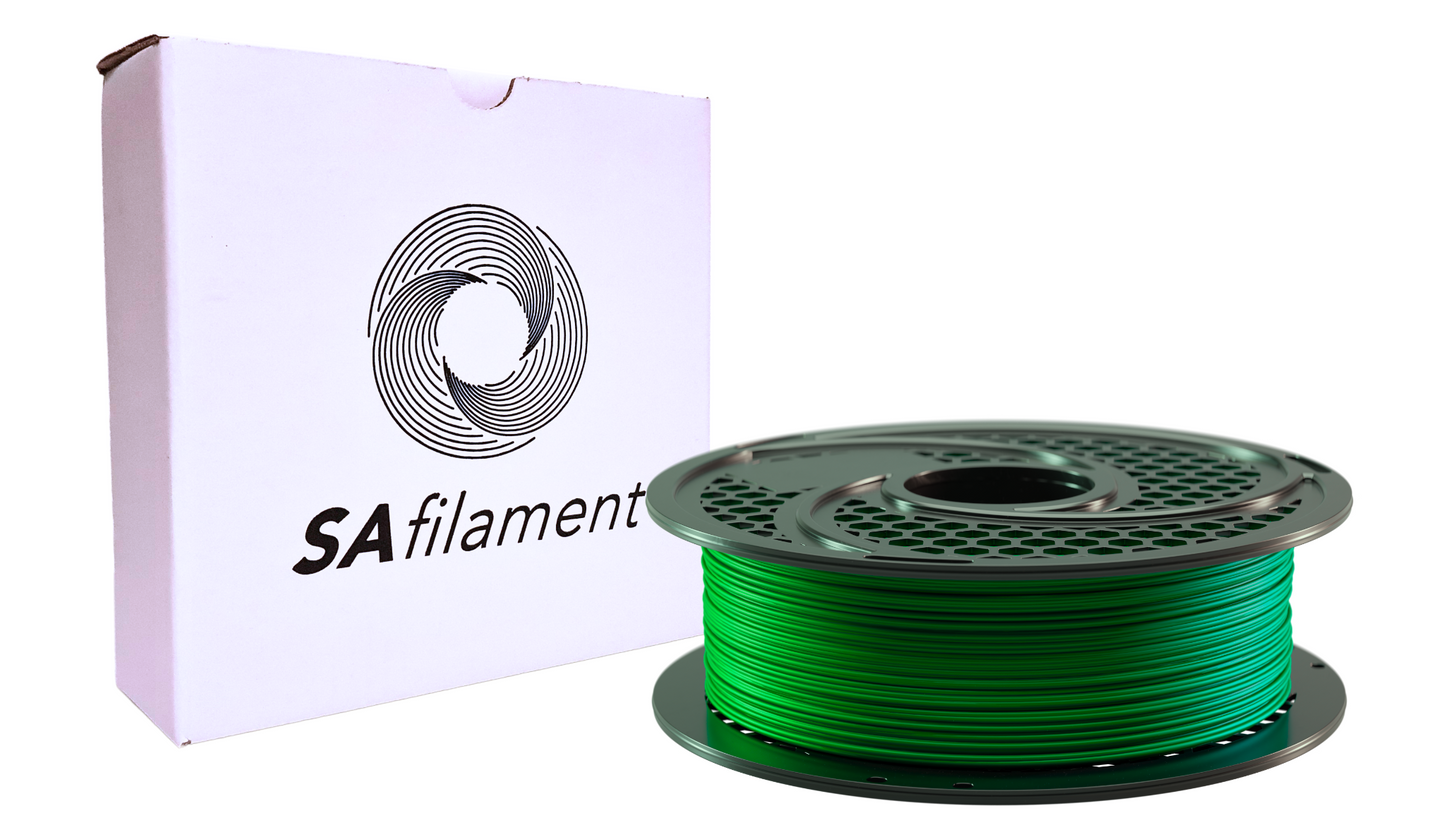SAFilament – PLA – Green – 1kg – 1.75mm