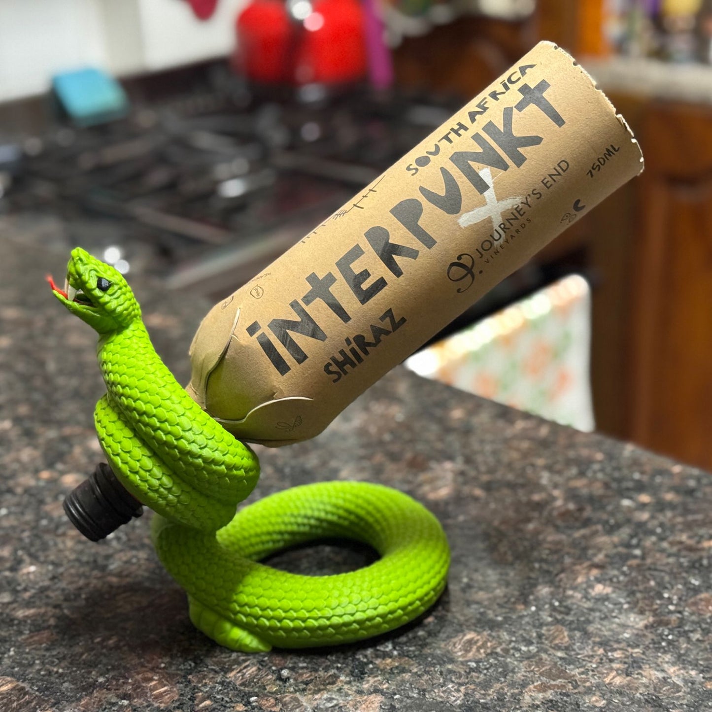 Viper Wine Holder