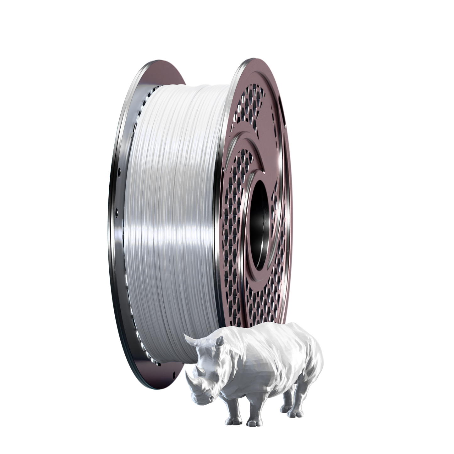 SAFilament – PLA+ – Silk – Chrome Silver – 1kg – 1.75mm