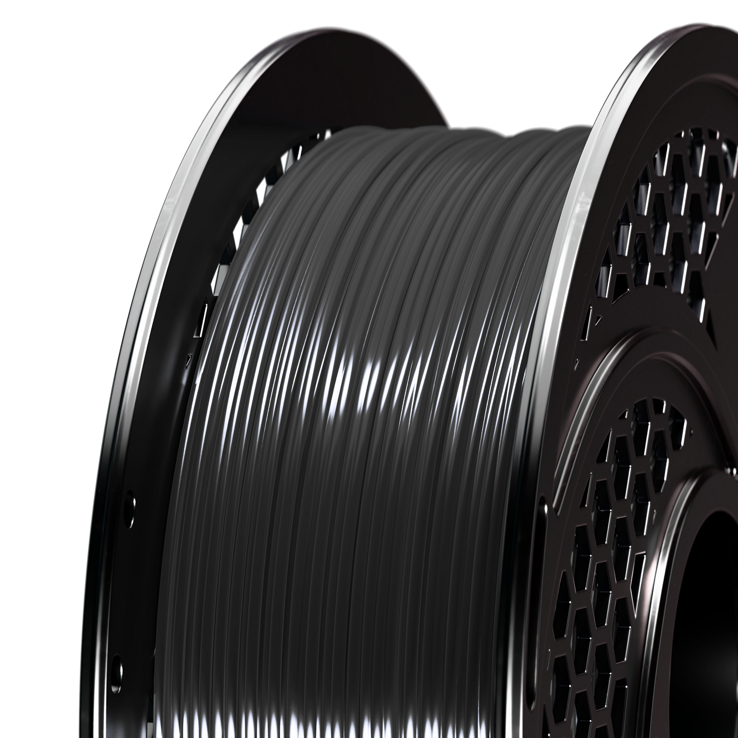 SAFilament – PLA+ – Silk – Gloss Black – 1kg – 1.75mm