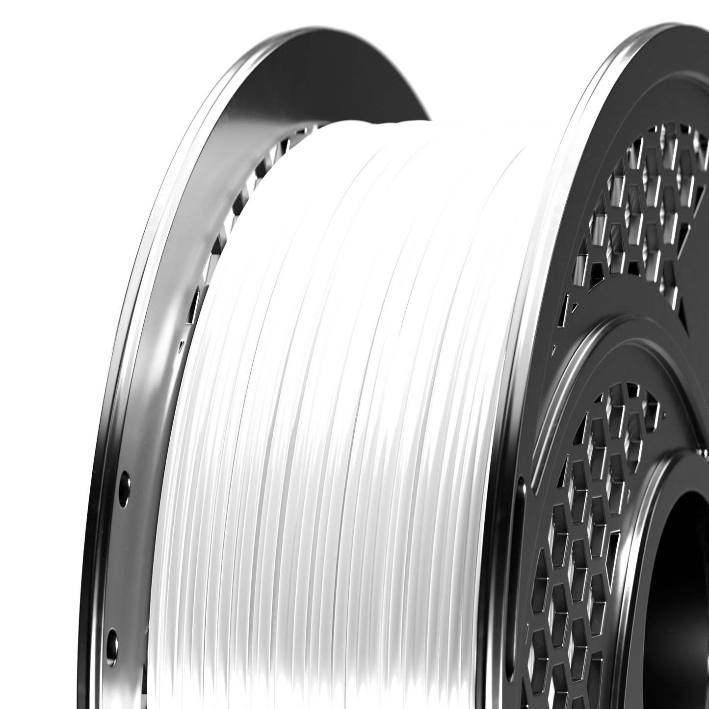 SAFilament – PLA+ – Silk – Gloss White – 1kg – 1.75mm