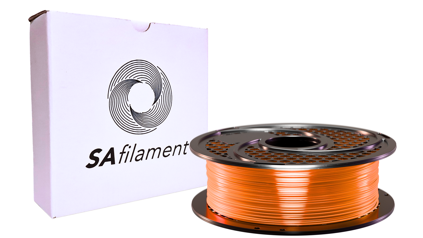 SAFilament – PLA+ – Silk – Orange – 1kg – 1.75mm