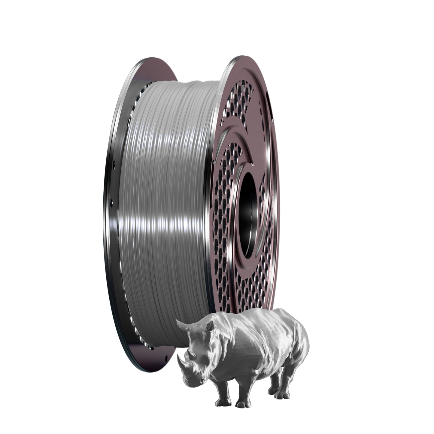 SAFilament – PLA+ – Silk – Stainless Steel – 1kg – 1.75mm