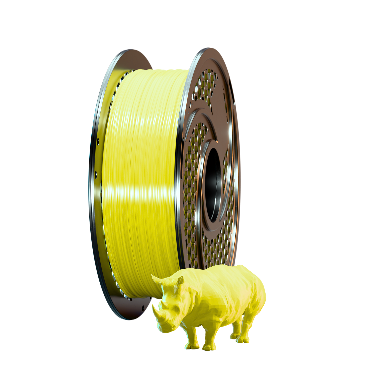 SAFilament – PLA+ – Silk – Chrome Yellow – 1kg – 1.75mm