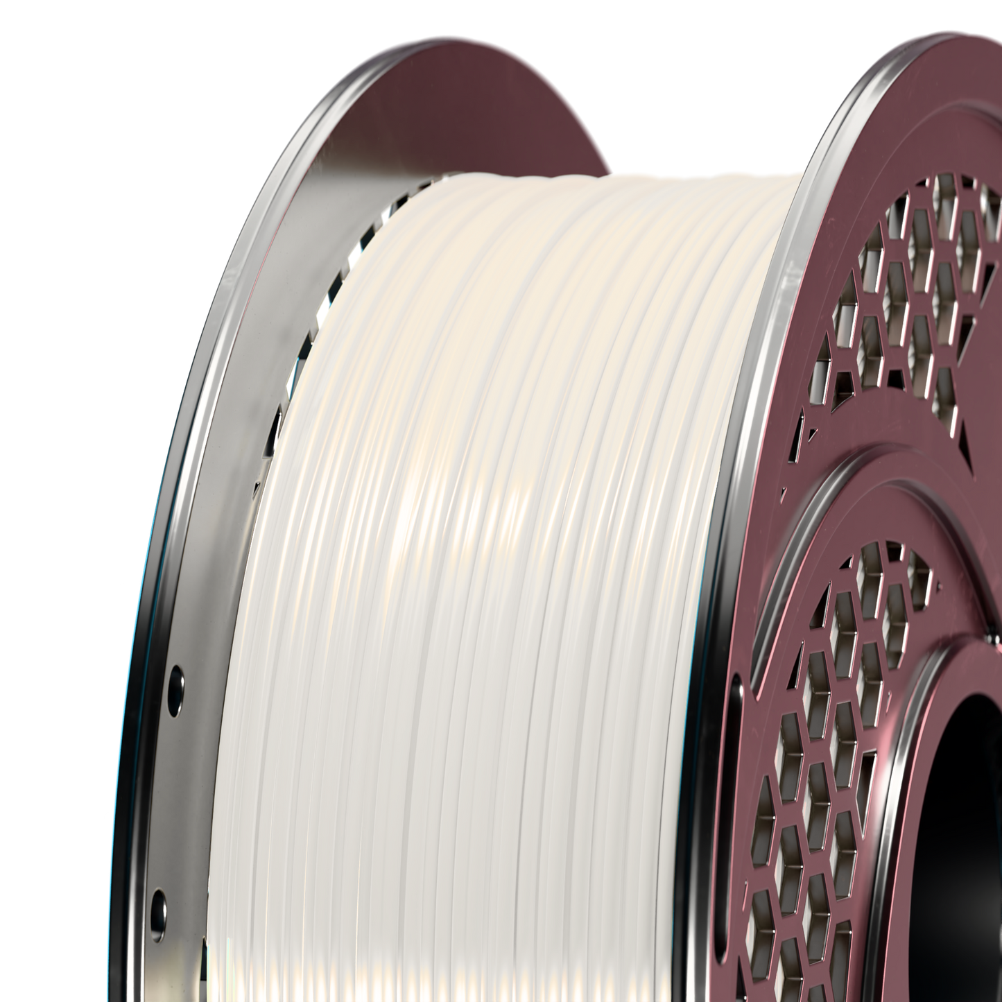 SAFilament – PLA+ – Silk – Pearl White – 1kg – 1.75mm