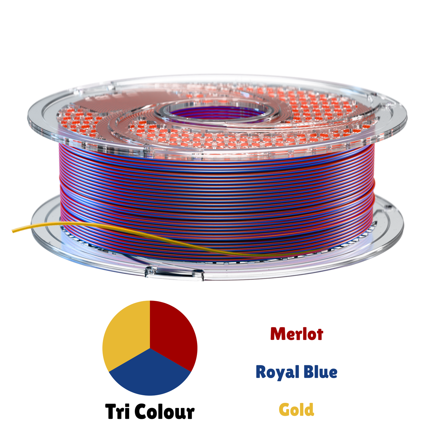 SAFilament – Tri Silk PLA – Golden Aurora – 750g – 1.75mm