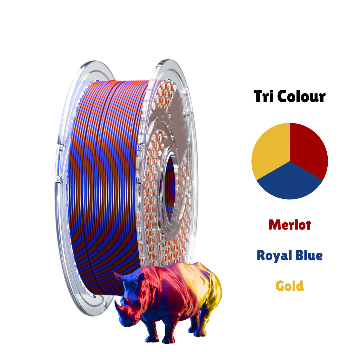 SAFilament – Tri Silk PLA – Golden Aurora – 750g – 1.75mm