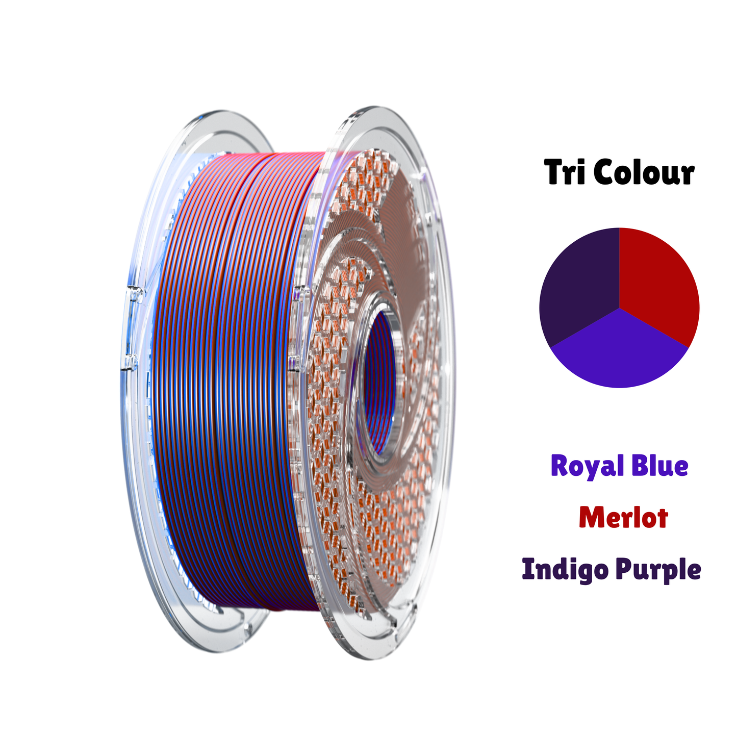 SAFilament – Tri Silk PLA – Velvet Twilight – 750g – 1.75mm