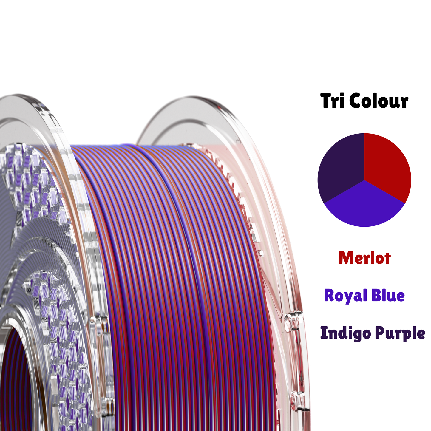 SAFilament – Tri Silk PLA – Velvet Twilight – 750g – 1.75mm