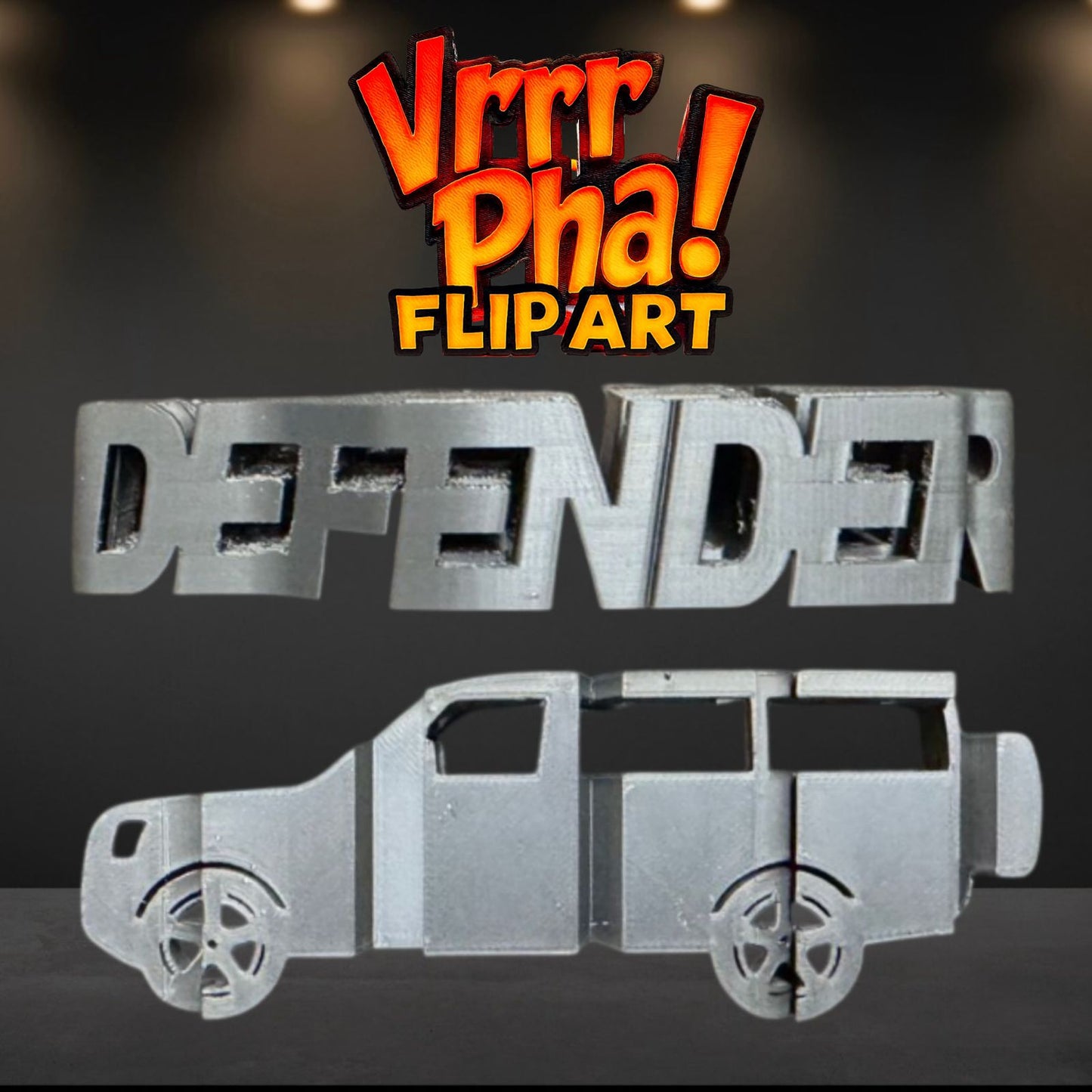VrrrPha! FlipArt (Land Rover Defender)